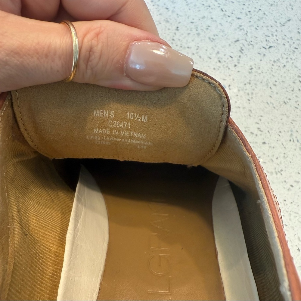 Cole Haan Brown Leather Oxfords - Picture 8 of 8
